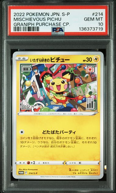 PSA 10 - Pichu 214/S-P 2022