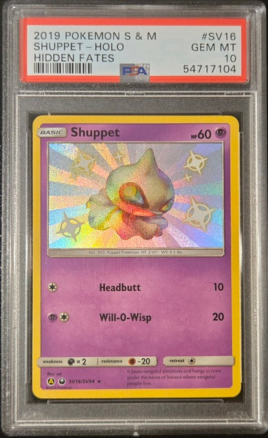 PSA 10 - Shuppet SV16/SV94 2019