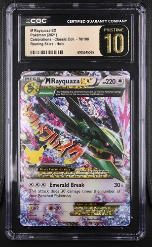 CGC P10 - M Rayquaza EX 76/108 2021