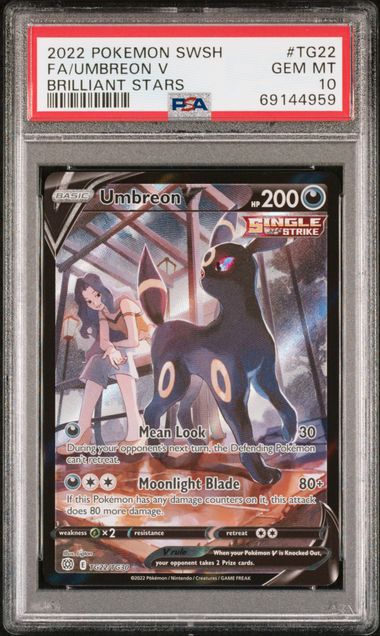 PSA 10 - Umbreon V TG22/TG30 2022