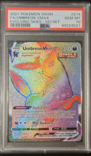 PSA 10 - Umbreon VMAX 214/203 2021
