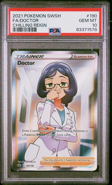 PSA 10 - Doctor 190/198 2021